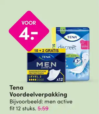 DA Tena Voordeelverpakking aanbieding