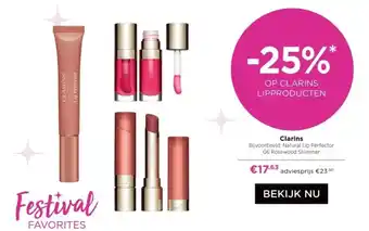 ICI Paris XL Clarins aanbieding