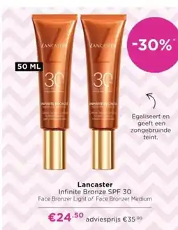 ICI Paris XL Lancaster Infinite Bronze SPF 30 aanbieding