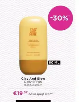 ICI Paris XL Clay And Glow Daily SPF50 aanbieding