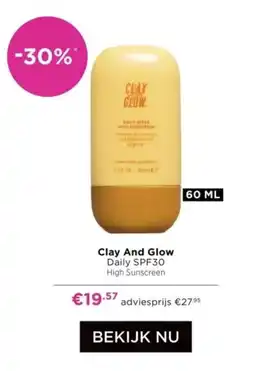 ICI Paris XL Clay And Glow Daily SPF30 aanbieding