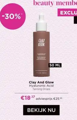 ICI Paris XL Clay And Glow Hyaluronic Acid aanbieding