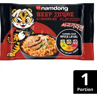 Jumbo Namdong Snack Beef Jjigae 120 g aanbieding