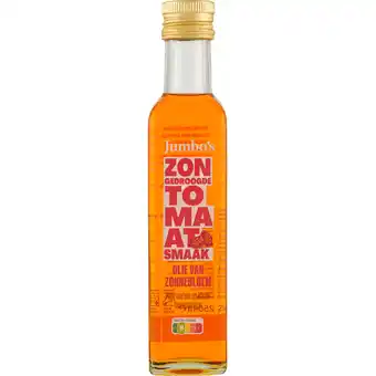 Jumbo Jumbo's Zongedroogde Tomaat Smaak Olie 250ML aanbieding