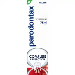 Jumbo Parodontax Complete Protection Whitening Tandpasta 75 ML aanbieding