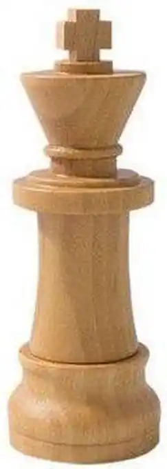 Bol.com Ulticool USB-stick Schaakstuk Koning - 16 GB - Hout - Bruin aanbieding