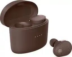 Bol.com Yamaha TW-E5B – In-Ear Hoofdtelefoon – True Wireless Stereo - True Sound - Bruin aanbieding