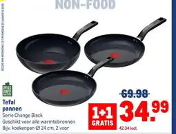 Makro Tefal pannen aanbieding