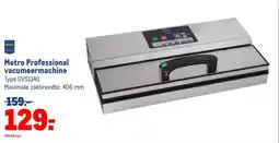 Makro Metro Professional vacumeermachine aanbieding