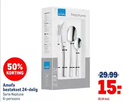 Makro Amefa bestekset 24-delig aanbieding