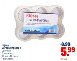 Makro Sigma verpakkingstape aanbieding