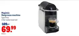 Makro Magimix Nespresso machine aanbieding