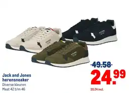 Makro Jack and Jones herensneaker aanbieding