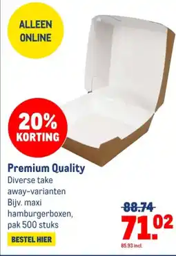 Makro Premium Quality aanbieding