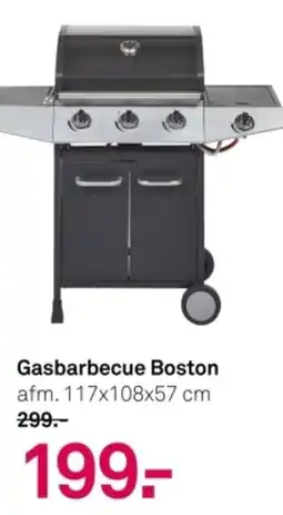 Karwei Gasbarbecue Boston aanbieding
