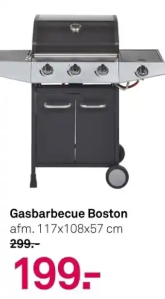 Karwei Gasbarbecue Boston aanbieding