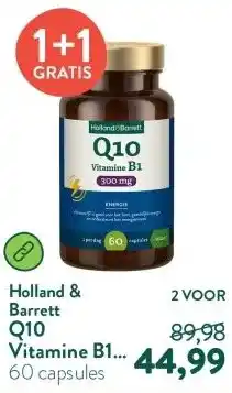 Holland & Barrett Q10 Vitamine B1 300mg aanbieding