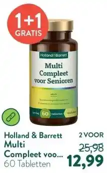 Holland & Barrett Multi Compleet voor Senioren aanbieding