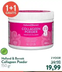 Holland & Barrett Collageen Poeder aanbieding