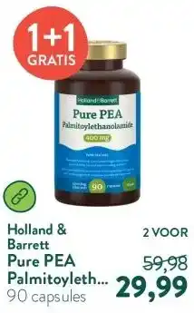 Holland & Barrett Pure PEA Palmitoylethanolamide 400mg aanbieding