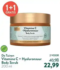 Holland & Barrett Vitamine C + Hyaluronzuur Body Scrub aanbieding