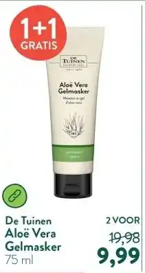 Holland & Barrett Aloë Vera Gelmasker aanbieding