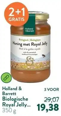 Holland & Barrett Biologische Royal Jelly Honing aanbieding