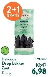 Holland & Barrett Drop Lekker Zoet aanbieding