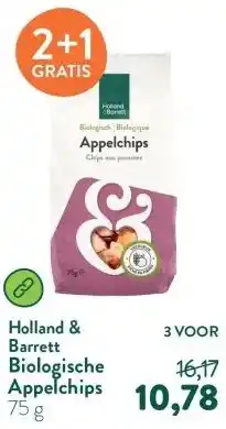Holland & Barrett Biologische Appelchips aanbieding