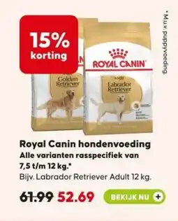 Pets Place Royal Canin hondenvoeding aanbieding