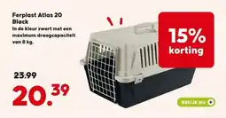 Pets Place Ferplast Atlas 20 Black aanbieding