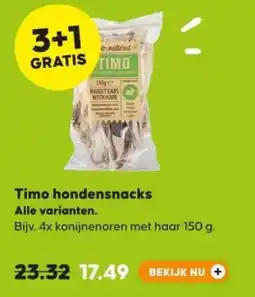 Pets Place Timo hondensnacks aanbieding