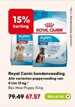 Pets Place Royal Canin hondenvoeding aanbieding