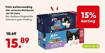 Pets Place Felix kattenvoeding aanbieding