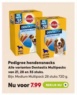 Pets Place Pedigree hondensnacks aanbieding