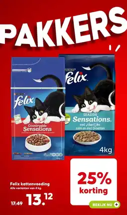 Pets Place Felix kattenvoeding aanbieding