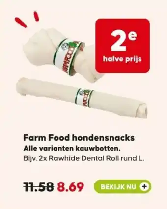 Pets Place Farm Food hondensnacks aanbieding