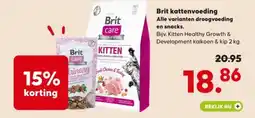 Pets Place Brit kattenvoeding aanbieding