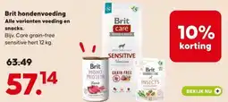 Pets Place Brit hondenvoeding aanbieding