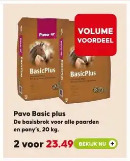 Pets Place Pavo Basic plus aanbieding