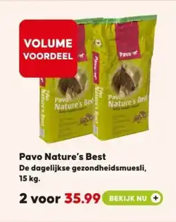 Pets Place Pavo Nature's Best aanbieding