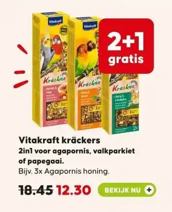 Pets Place Vitakraft kräckers aanbieding