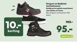Pets Place Grisport en Redbrick werkschoenen aanbieding