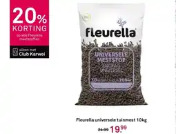 Karwei Fleurella universele tuinmest aanbieding