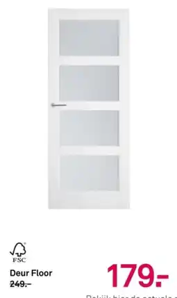 Karwei Deur Floor aanbieding