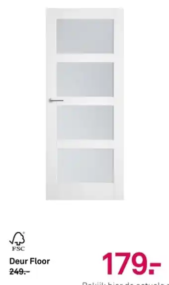 Karwei Deur Floor aanbieding
