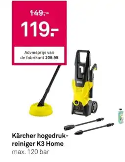 Karwei Kärcher hogedruk- reiniger K3 Home aanbieding