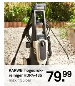 Karwei KARWEI hogedruk- reiniger HDR4-135 aanbieding