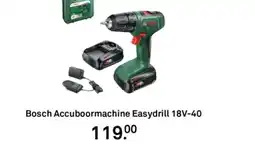 Karwei Bosch Accuboormachine Easydrill 18V-40 aanbieding