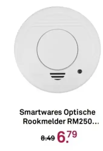 Karwei Smartwares Optische Rookmelder RM250 aanbieding